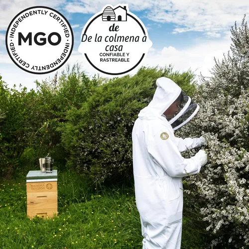 Vista 7 de MANUKA DOCTOR - MGO 925+ Manuka Honey Monofloral, 100% pura miel de Nueva Zelanda. Certificado. Garantizado. Crudo. Sin OMG (8.75 oz)