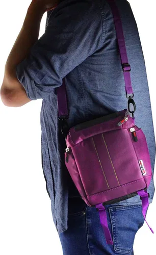 Vista 3 de Navitech Funda de transporte para cámara réflex digital y bolsa de viaje compatible con Canon EOS Rebel T7, Canon EOS Mark 2 / ii, Canon EOS 5D Mark