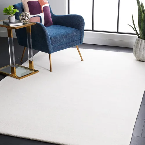 Vista 12 de SAFAVIEH Fifth Avenue Collection - Alfombra de área de 2 pies 3 pulgadas x 7 pies, color azul, diseño geométrico, ideal para zonas de alto tráfico