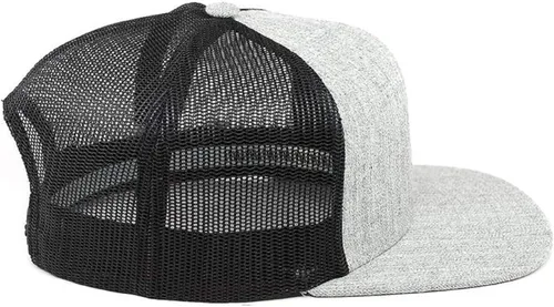 Vista 4 de Branded Bills Sombrero de parche de PVC 'Patriot Flat Trucker - Talla única