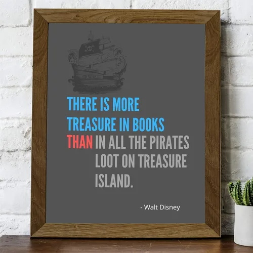 Vista 6 de AMERICAN LUXURY GIFTS Walt Disney Quote - Arte de pared motivacional - Decoración de dormitorio independiente - Impresión sin marco de 8 x 10