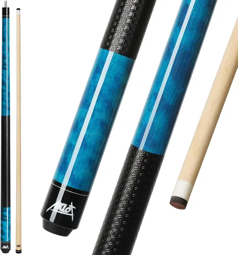 Vista 6 de AKLOT Pool Cue Sticks for Adults,Super Straightened Up 58'' 18 19 20 21oz Negro