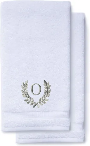 Vista 138 de Toallas de mano decorativas y con monograma para baño, cocina, maquillaje Regalo personalizado para boda-nupcial Toalla turca de lujo