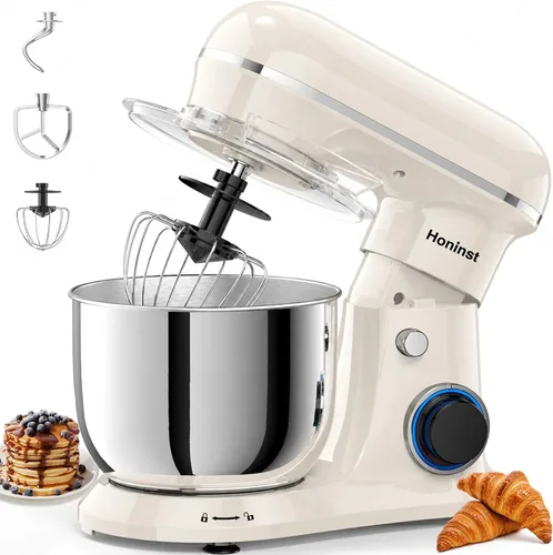 Vista 17 de Honinst Batidora eléctrica de pie 4QT, mezclador de cocina compacto de Verde