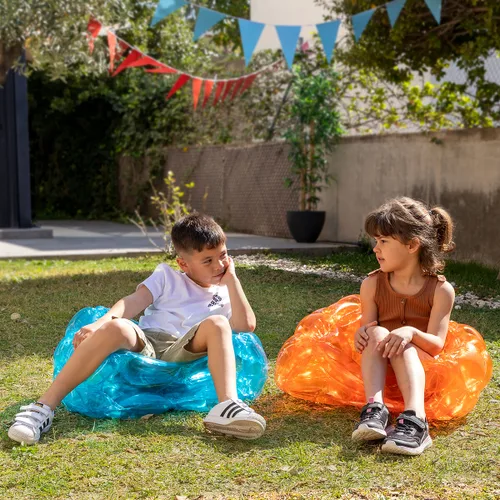 Vista 8 de Pelota Burbuja Hinchable Gigante Parachoques Bumpoy InnovaGoods 2