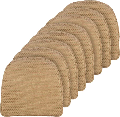 Vista 52 de Klear Vu Raindrop The Gripper - Cojines antideslizantes para silla, suaves y cómodos, almohadillas para asiento, almohadón para cocina, comedor u