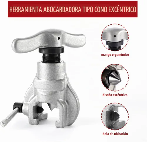 Vista 3 de Thorstone - Herramienta de ensanchamiento de 45 grados para tubería de línea de freno, individual