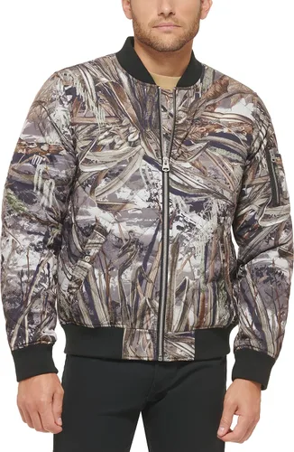 Vista 14 de Levi's Men's Diamond Quilted Bomber Jacket