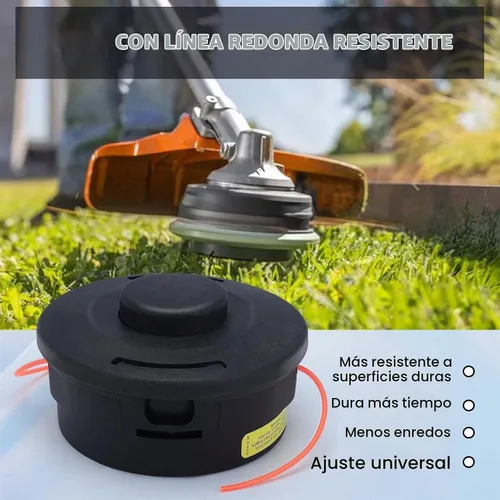 Vista 3 de Cabezal de recortadora 25-2 para Stihl Weed Eater FS130 FS110 FS90