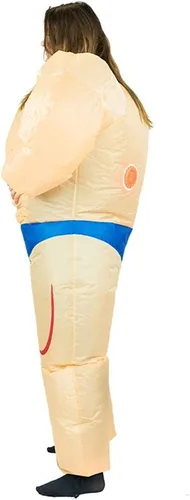 Vista 5 de Bodysocks Fancy Dress Disfraz inflable de hombre fuerte de Big Muscle para adultos (talla única)