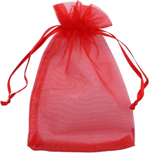 Vista 18 de Allgala 100 bolsas de regalo Orangza PF53400 con cordón, 8 x 12 pulgadas, surtidas