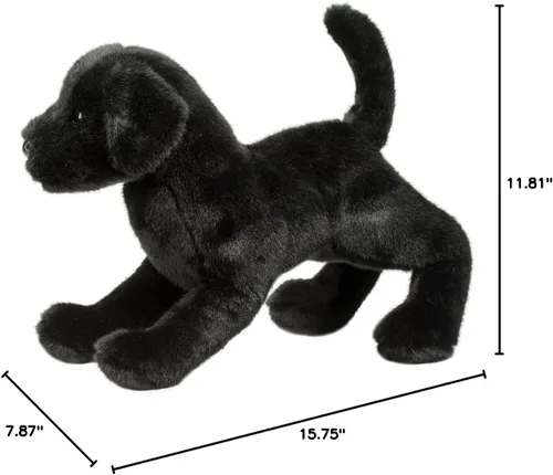 Vista 9 de Douglas Chester Labrador Negro Perro de Peluche