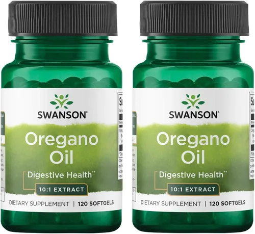 Vista 10 de Swanson Aceite de orégano Extracto 10:1 Suplemento de salud digestiva y respiratoria para adultos que buscan apoyo natural para el tracto