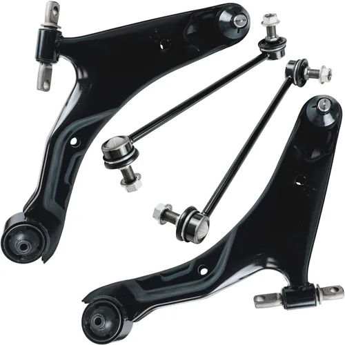 Vista 169 de Detroit Axle - Barras estabilizadoras de brazos de control delanteros 4WD para Ford 2005-2008 F-150 Lincoln Mark LT, 2 brazos de control superiores