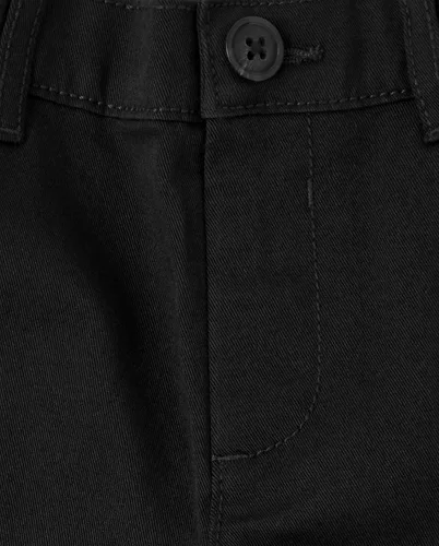Vista 2 de The Children's Place Pantalones chinos elásticos para bebés y niños pequeños