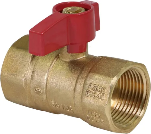 Vista 2 de Flextron FTGV-01F01F - Válvula de bola de gas, 1 x 1 pulgada