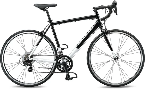 Vista 2 de Bicicleta de carretera Schwinn Phocus 1.6 con frenos de disco, 700c para hombres y mujeres, bicicleta de carretera de 16 velocidades, marco ligero