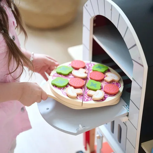 Vista 6 de Teamson Kids - Horno de pizza para exteriores My Little Helper