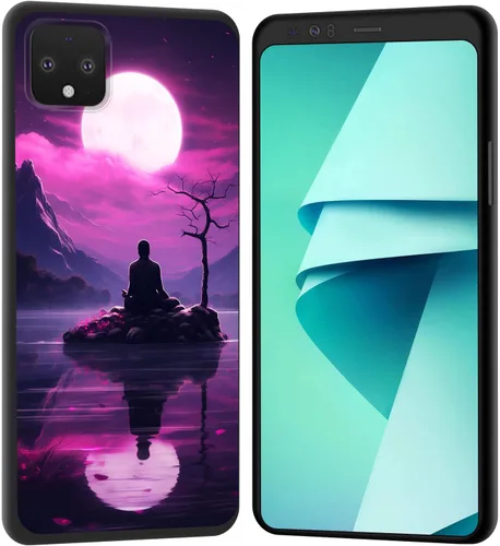 Vista 109 de Funda para Pixel 4 XL, funda de goma de silicona suave a prueba de golpes, funda protectora de cuerpo completo para Google Pixel 4 XL, ciervo