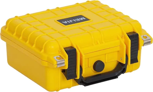 Vista 9 de MEIJIA Estuche Protector Impermeable IP67 Portátil para Todo Clima, Estuche Rígido para Cámara, Estuche Seco con Espuma Personalizable, Apto