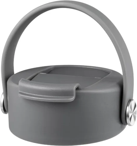Vista 14 de FLORAPELL Tapa compatible con Hydro Flask de boca ancha de 12, 16, 18, 20, 32, 40 onzas, tapa abatible de repuesto con mango de correa flexible