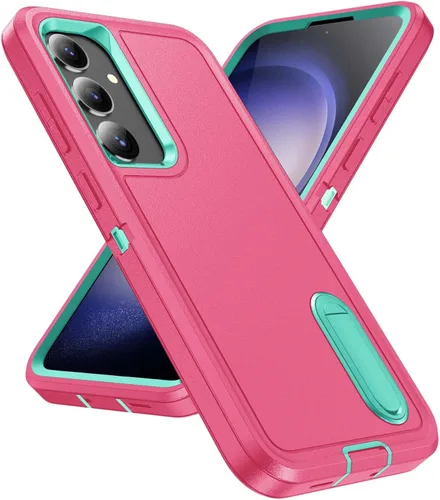 Vista 15 de IDweel Funda para Galaxy S22, para Galaxy S22 con soporte, protección resistente a prueba de golpes, antiarañazos, funda dura de estudio para Galaxy