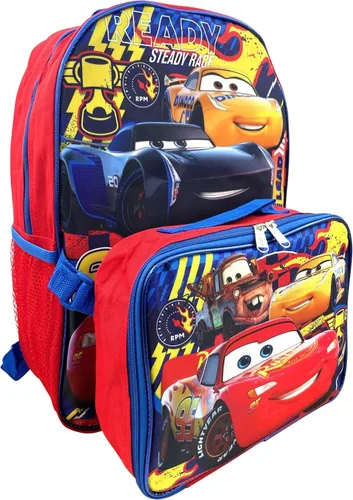 Vista 3 de Ruz Group - Mochila con licencia para niños de 16 pulgadas con lonchera extraíble, Multi colorido