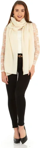 Vista 4 de 100% cachemira tejido pashmina chal bufanda extra grande estola para mujeres viajes
