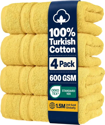 Vista 39 de Hawmam Linen - Juego de toallas de algodón turco original prémium, calidad de hotel para máxima suavidad y absorción, para cara, manos, cocina