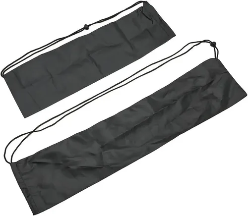 Vista 5 de Paquete de 4 bolsas de transporte para trípode con cordón, portátil, compacta, funda organizadora de almacenamiento para soporte de luz, monopié