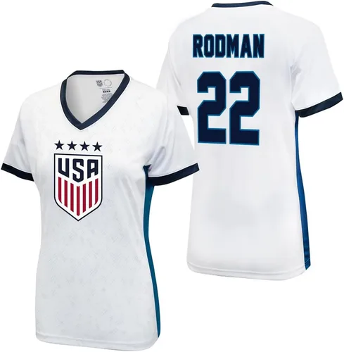 Vista 9 de Icon Sports U.S. Women Soccer Game Day Tee - Camiseta Unisex para Adulto de Manga Corta de Poliéster con Licencia Oficial