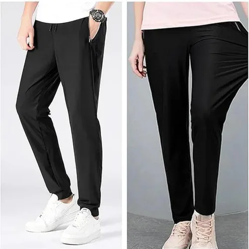 Vista 7 de ayattecy Stretchactive - Pantalones unisex ultra elásticos de secado rápido, pantalones elásticos Coolmance para mujer, impermeables y de secado