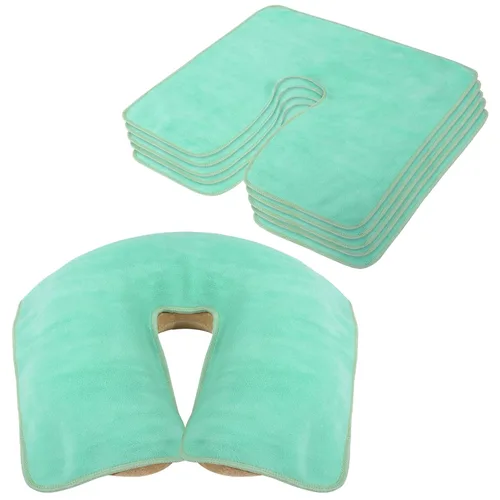 Vista 17 de SINLAND Fundas de microfibra para cuna facial, tamaño grande, suave y reutilizable, antiadherente, para reposacabezas de masaje, adecuada