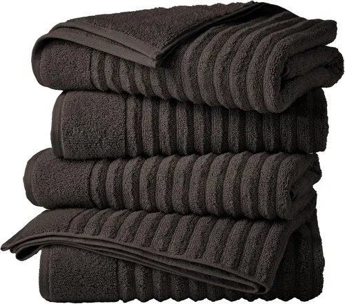 Vista 21 de Great Bay Home Juego de 6 toallas de mano – Toallas 100% algodón – Toallas absorbentes y de secado rápido para el baño (Duna)