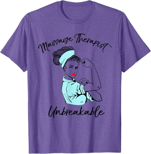 Vista 6 de Camiseta de masaje irrompible para terapeuta de masaje, Blanco, S