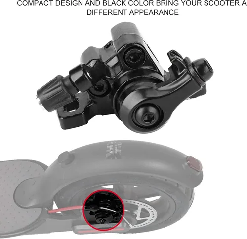 Vista 7 de Frenos de scooter eléctricos, duradero y fácil de instalar, kit de freno de scooter para viajes diarios de recreación y viajeros urbanos