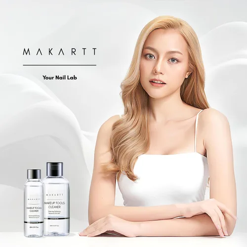 Vista 7 de Makartt Limpiador de brochas de maquillaje: solución de limpieza profunda para cepillos de uñas, esponjas y soplos de polvo, fórmula hipoalergénica