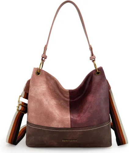 Vista 29 de Carteras para mujer, bolsos hobo para mujer, bolso de hombro holgado *Turquesa