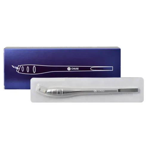 Vista 5 de CHUSE M66 Microblading - Herramientas desechables – Paquete de 5 piezas de 16 bolígrafos de microblading en forma de U de 0.010 in – Suministros