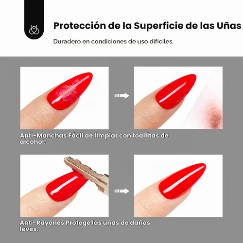 Vista 5 de Beetles - Recambio de capa superior extra brillante a granel de 10.5 fl oz (10.1 fl oz)