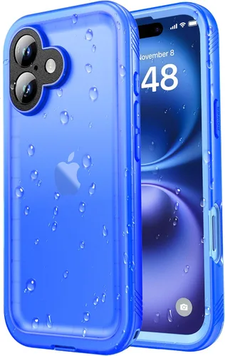 Vista 75 de SPORTLINK Funda impermeable para iPhone SE 3rd 2022/iPhone SE 2nd 2020/iPhone 7/8 - Carcasa completa a prueba de golpes y polvo con protector