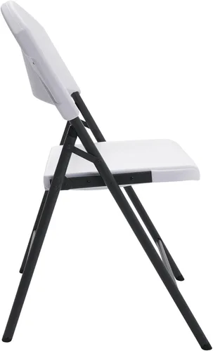 Vista 3 de LIFETIME 42810 Silla plegable comercial ligera (paquete de 4), color blanco