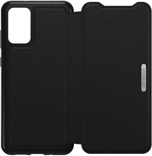 Vista 8 de OtterBox Strada Series - Funda para Galaxy S20+/Galaxy S20+ 5G (solo no compatible con ningún otro modelo de Galaxy S20) - Shadow (negro/peltre)