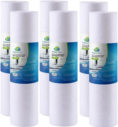 Vista 6 de CFS Cartuchos de filtro de agua para sedimentos compatibles con los modelos 9534-40 y EC110 - Filtro de repuesto de 1 micra para toda la casa