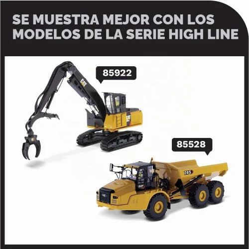 Vista 7 de Diecast Masters Caterpillar 568 GF Road Builder High Line Series Vehículo