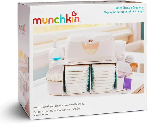 Vista 6 de Munchkin® Organizador de cambio de pañales, verde/blanco