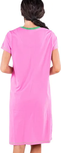 Vista 2 de Lazy One Camisón para mujer, divertido cuello en V para mujer