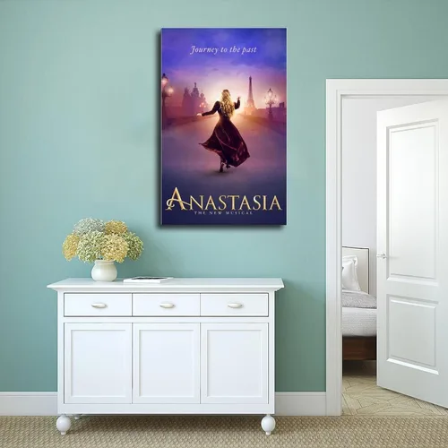 Vista 4 de Shruan Anastasia - Póster en lienzo musical de Viajes al pasado con encantadoras obras de arte, arte de pared, pinturas impresas para sala de estar