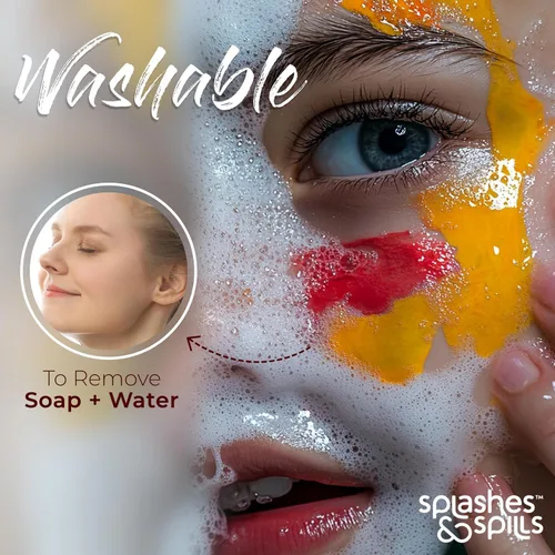 Vista 5 de Splashes & Spills Barras de pintura UV para rostro y cuerpo, pintura corporal UV, pintura facial UV para disfraces, cosplay, teatro, club, brilla