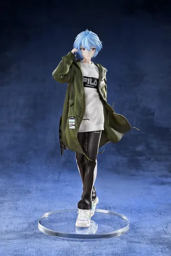 Vista 3 de Hobby Max Evangelion Rei Ayanami Radio Eva V2 1/7 Figura de PVC